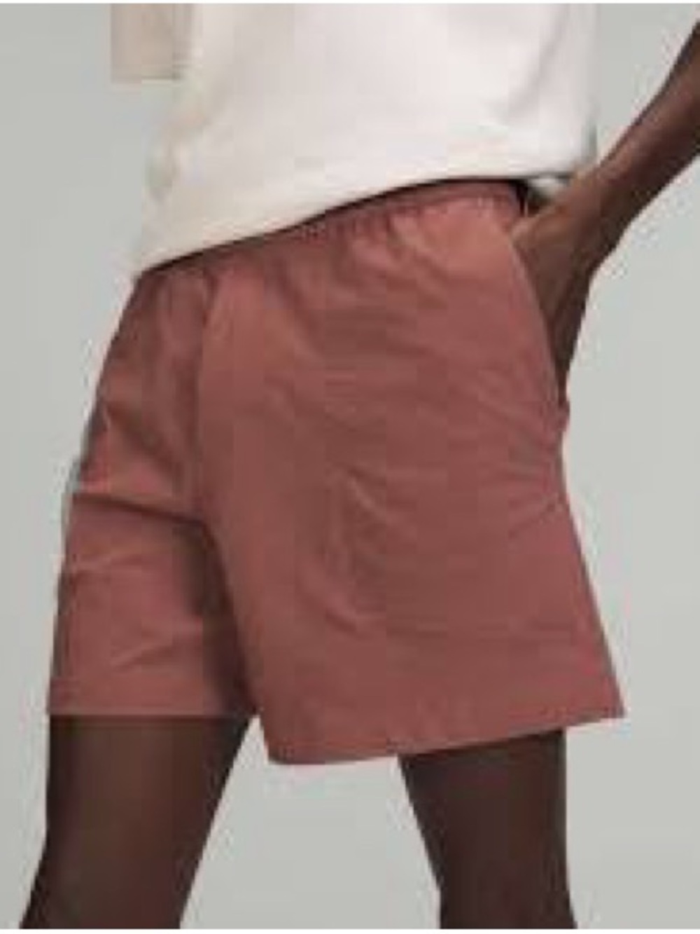 Lululemon Bowline Short 5” Stretch Ripstop – Men’s Size M – Dusty Rose